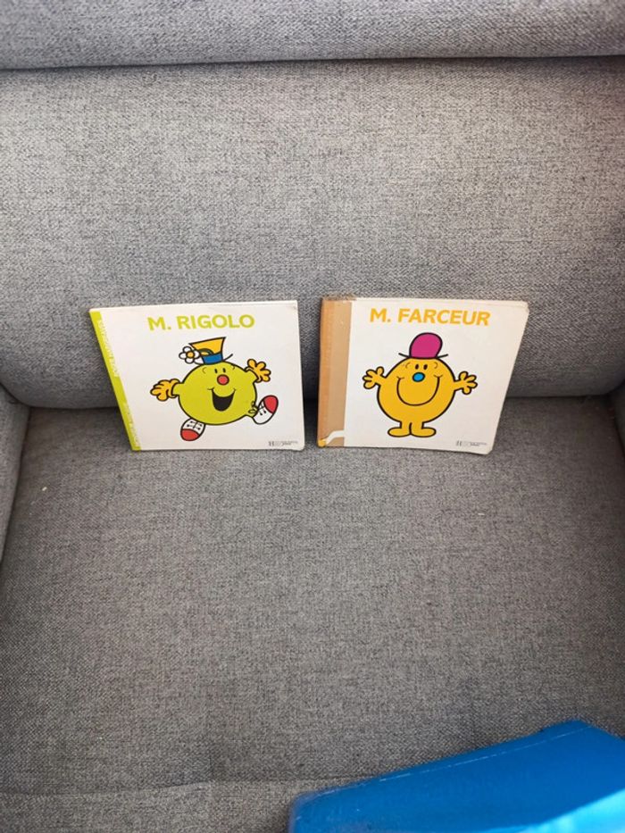 lot de 2 livres Mr Mme