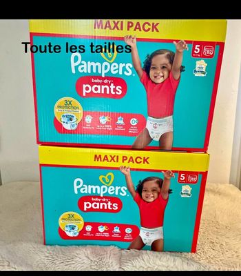 Couches pampers 