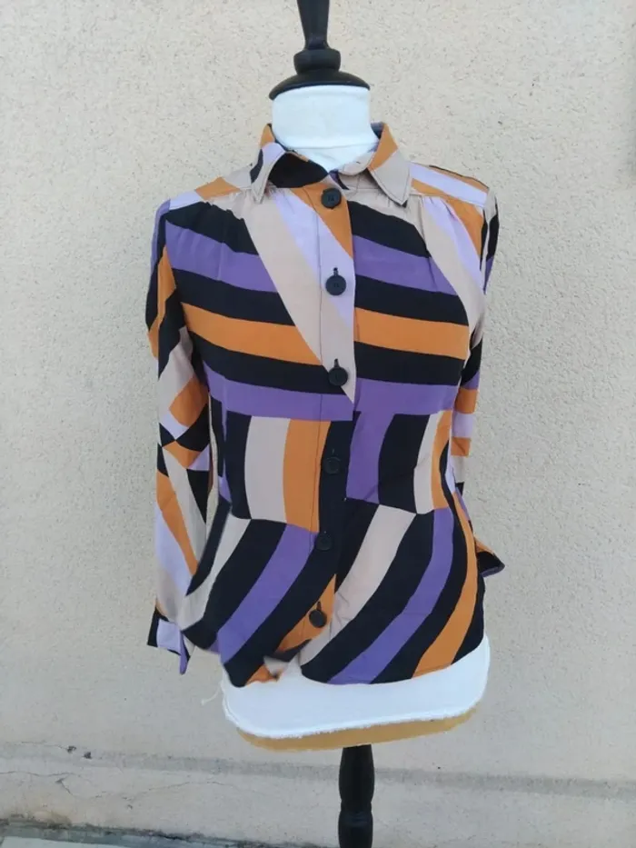 Tres belle chemise Missoni t38 - photo numéro 2