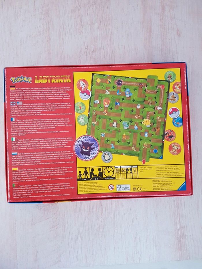 Labyrinth jeu Pokémon de Ravensburger - photo numéro 3