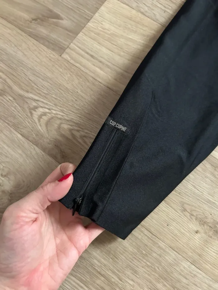 Cop copine leggings en Lycra, noir, femme, taille 38 - photo numéro 5