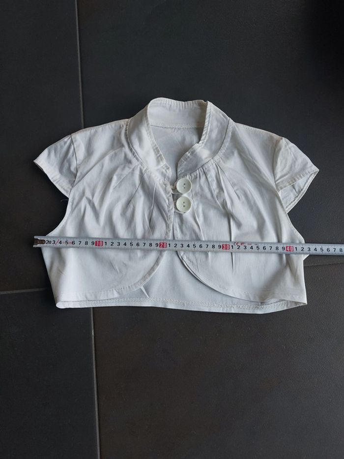 boléro blanc - photo numéro 5