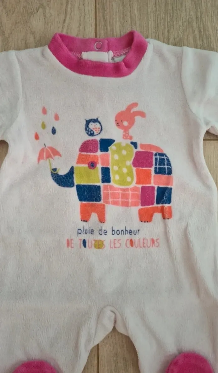 Lot pyjamas Absorba 1 mois - photo numéro 7