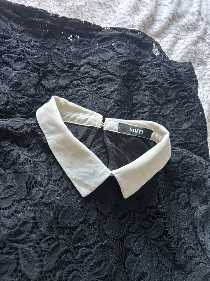 Robe dentelle col Claudine - photo numéro 5