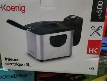 Friteuse HKOENIG DFX500 3L avec Cuve amovible Neuve.