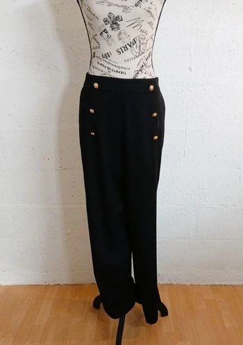 🖤 Pantalon noir jambes larges – SHEIN – Taille 42 / XL