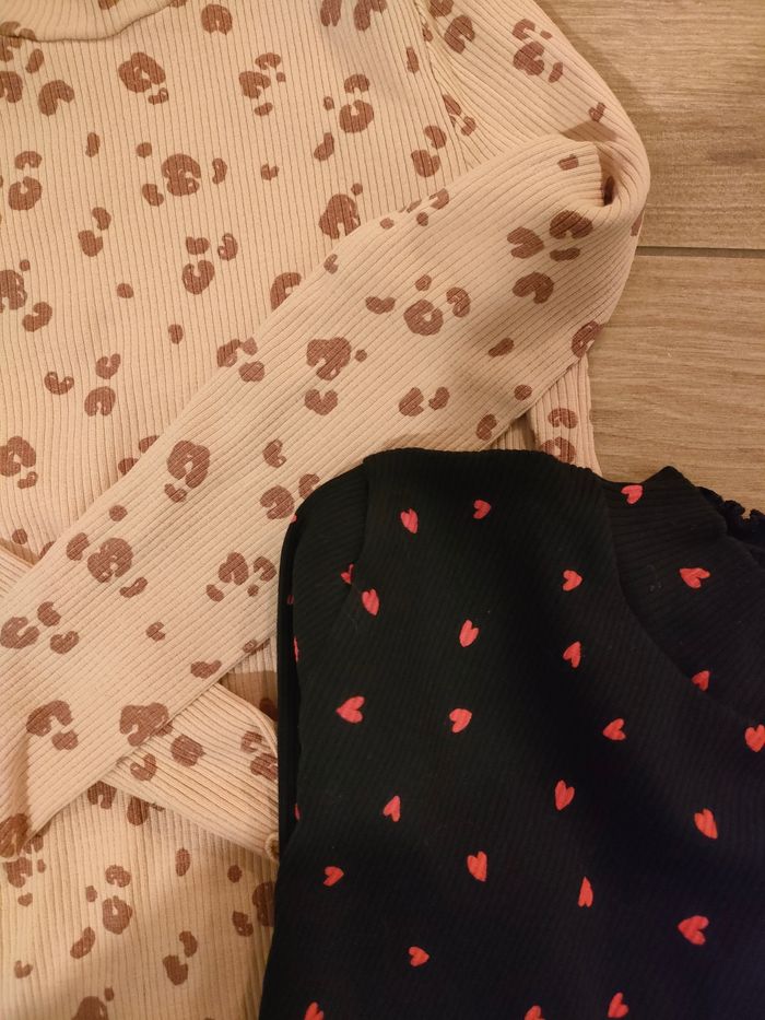 Lot de 2 col roulé taille 12 ans