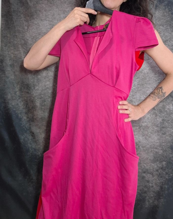 Robe fushia
