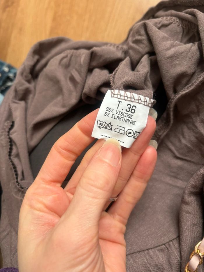 Jupe taupe - photo numéro 2