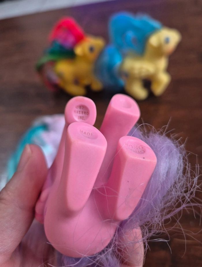 Lot 4 poney my little pony mon petit poney G1 - photo numéro 4