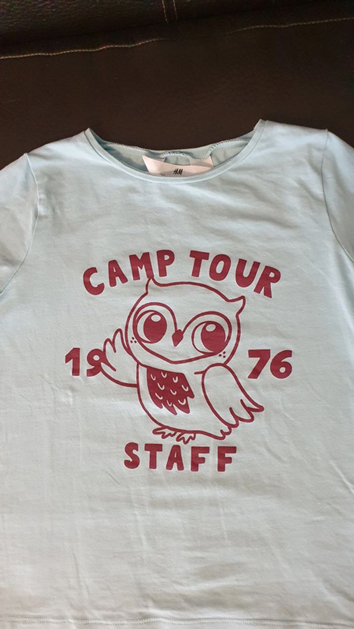 Tee-shirt à manches longues H&M en taille 7 ans - photo numéro 2