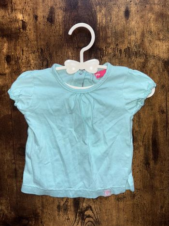 Tee shirt bleu 6m
