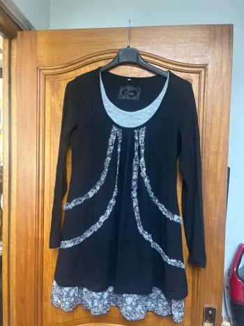 Robe CO2 noir, taille S