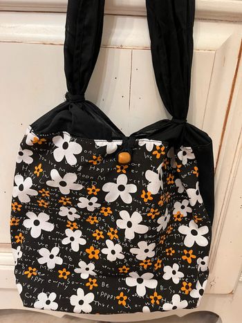 Sac en tissu à fleurs