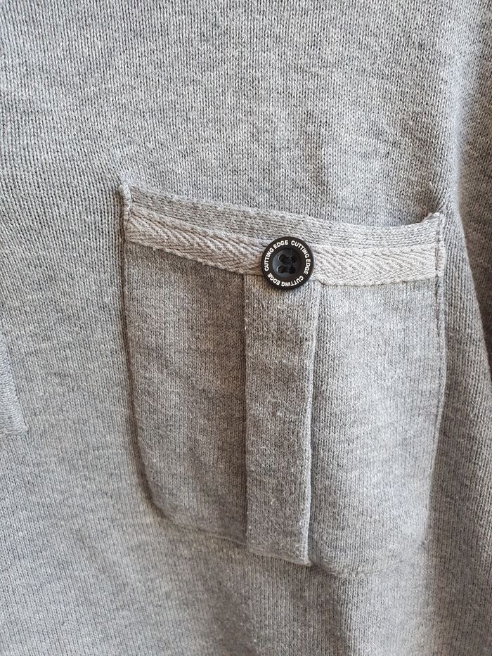 Pull fausse chemise garçon 16 ans (S) - photo numéro 4