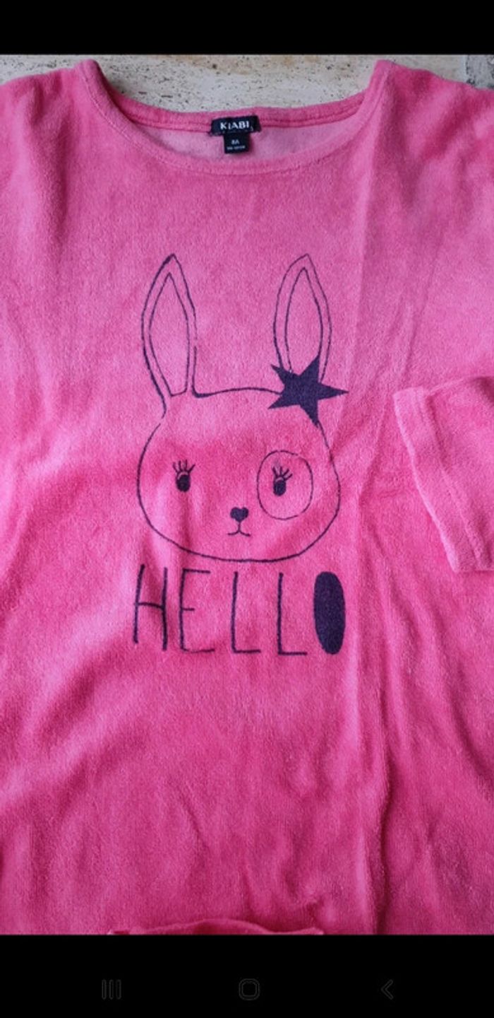 Pyjama fille 8 ans fuchsia - photo numéro 3