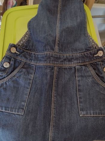 Robe salopette jean Okaïdi 10 ans