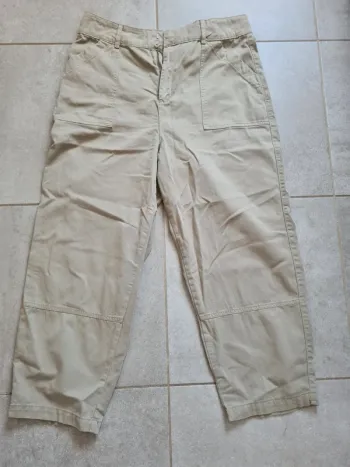 Pantalon jeans coupe large