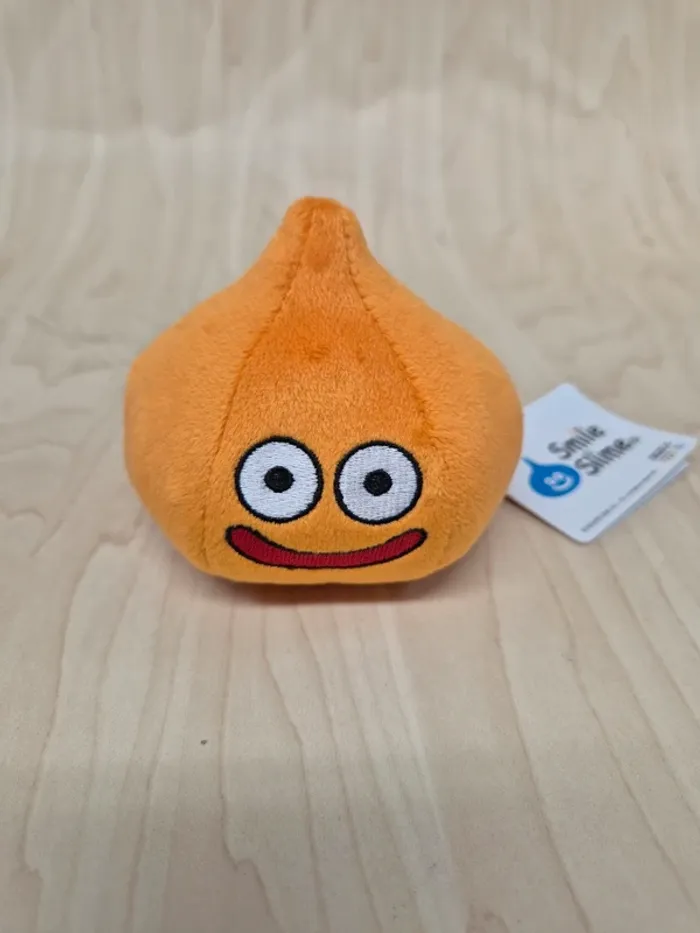 Petite peluche Dragon Quest Slime "Smile Slime" orange