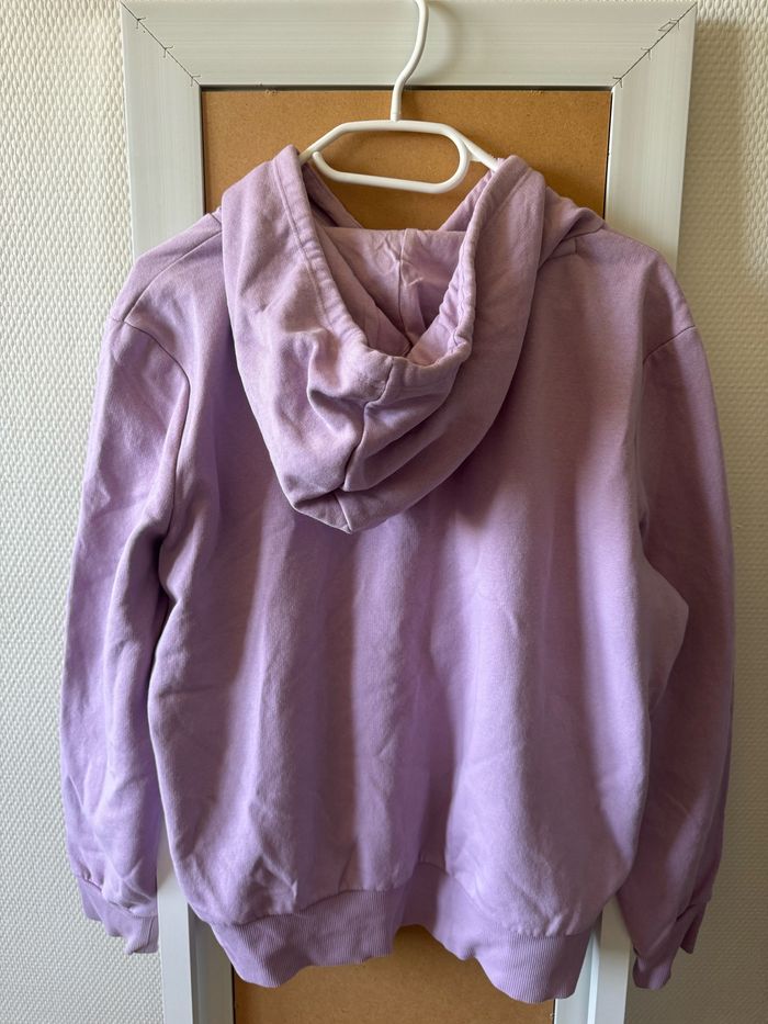 Sweat à capuche ONLY couleur lilas/violet clair 💜 - photo numéro 9
