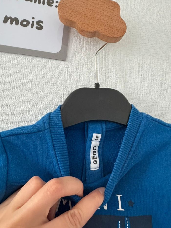 Pull bleu - taille 6 mois 🌼 - photo numéro 2
