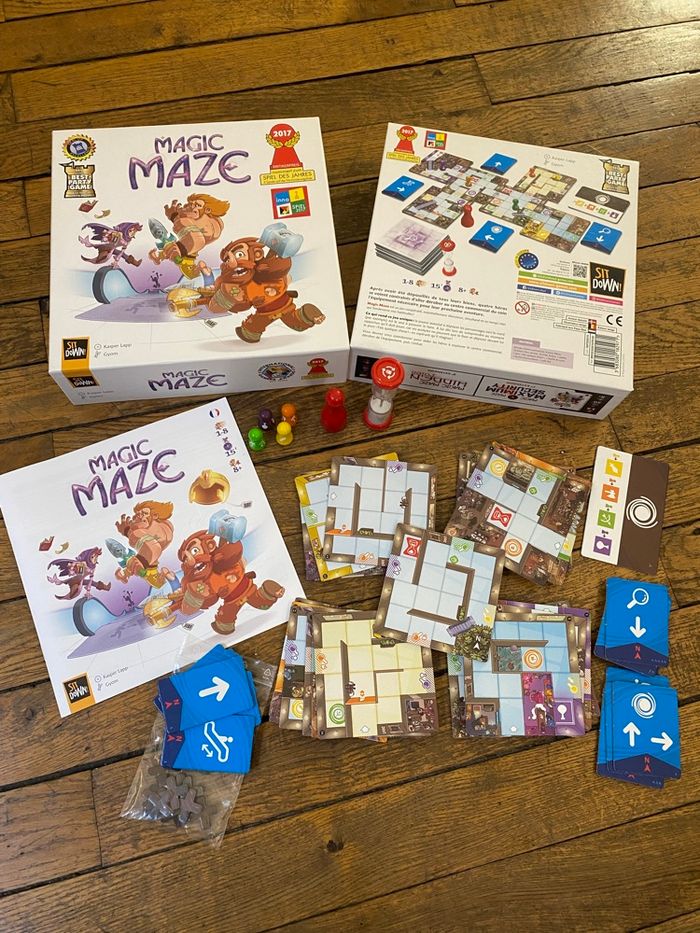 Jeu de société Magic Maze  Éditions Sit Down - Neuf