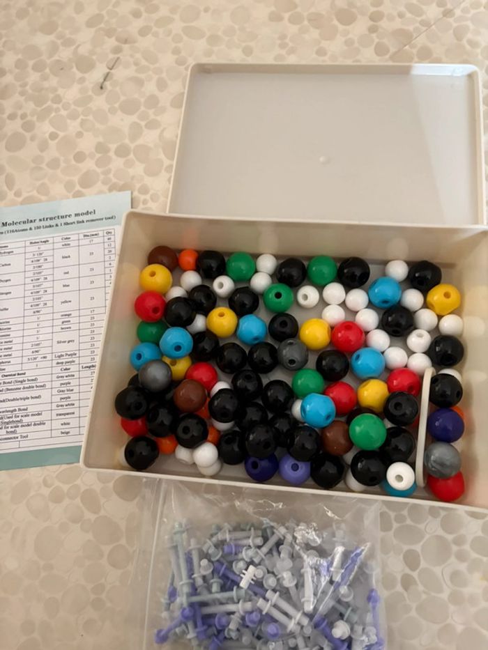 Boîte pour modéliser des molécules