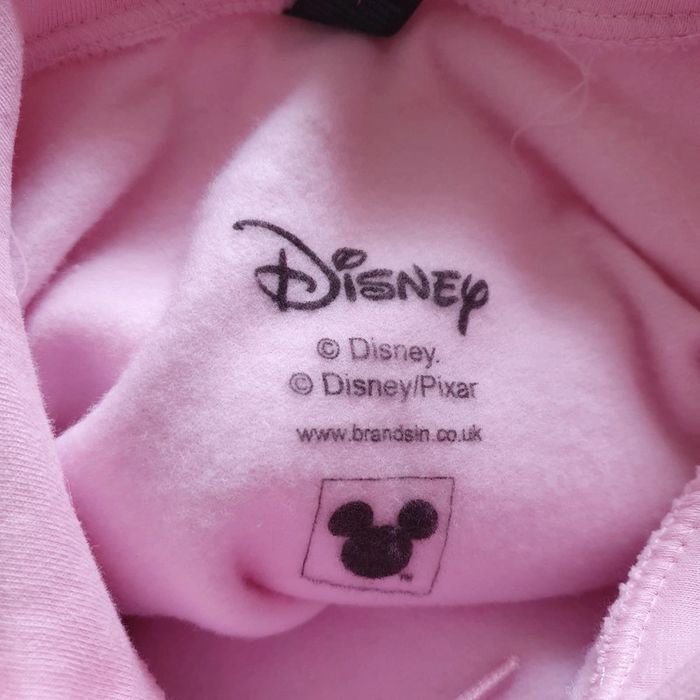 Magnifique Tee-shirt Femme avec capuche Minnie Taille M Couleur rose pâle Disney - photo numéro 5