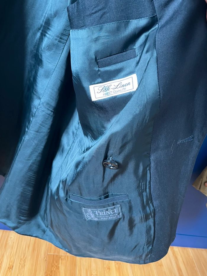 Veste blazer homme noir hugo boss - photo numéro 3