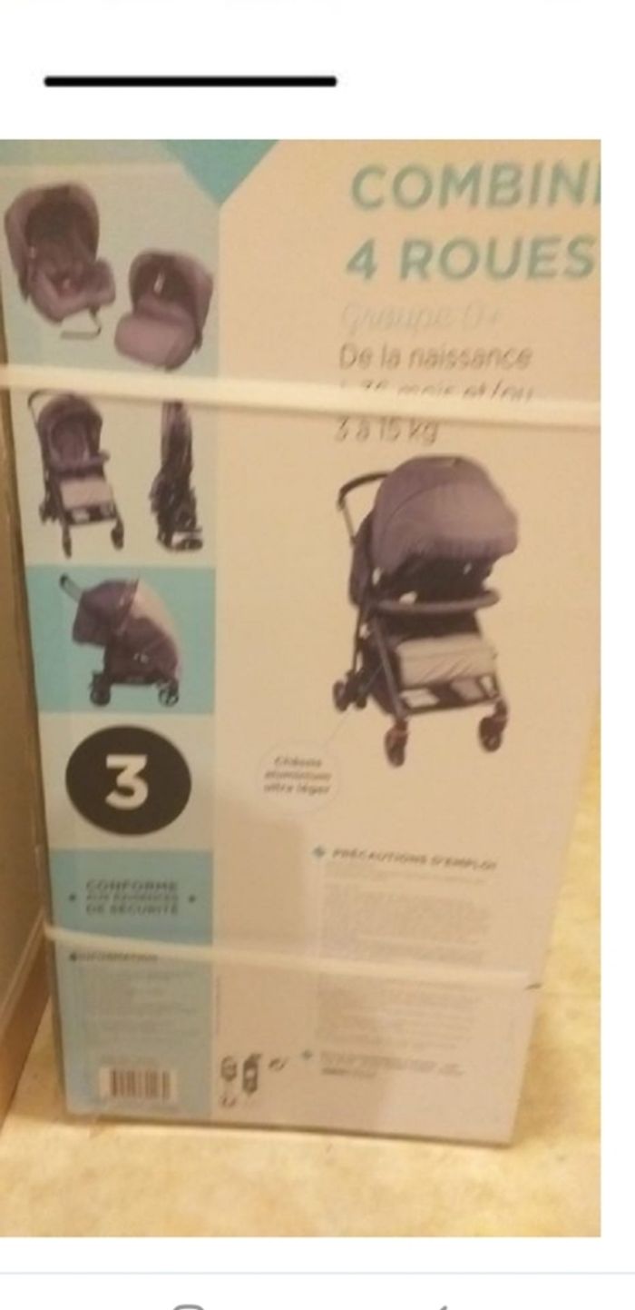 Poussette avec siège auto - photo numéro 2