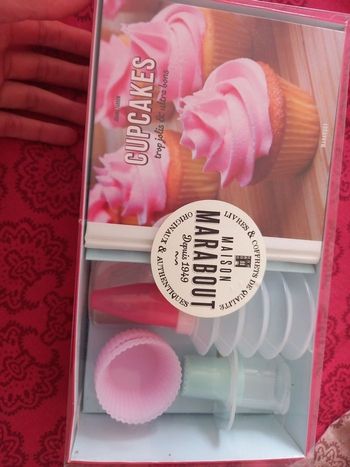 Livre coffret cup cake