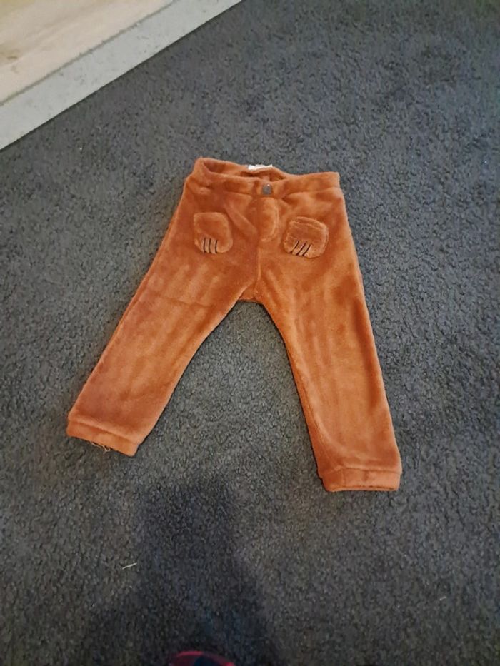 Pantalon ours tout doux tout chaud