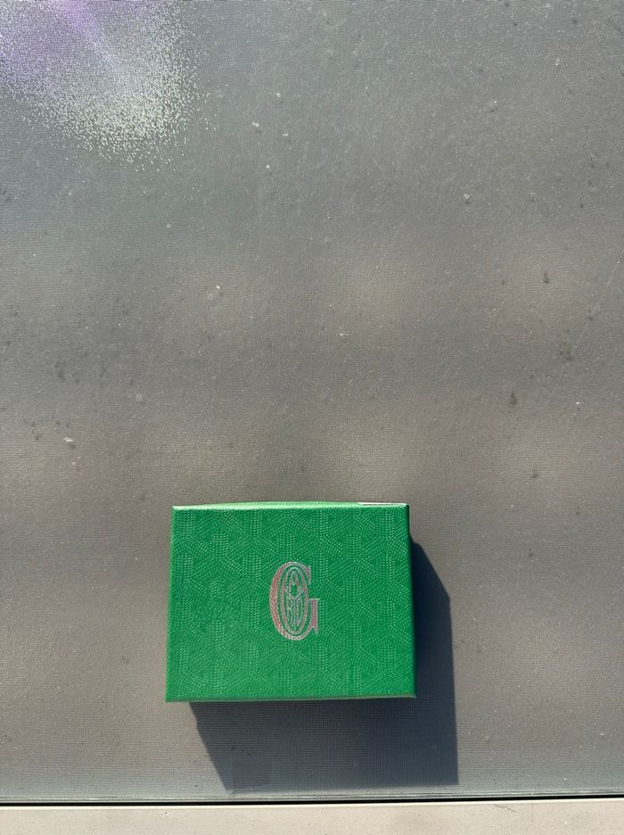 Porte carte Goyard jaune - photo numéro 4