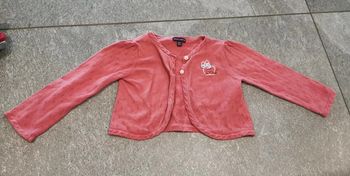 Gilet boléro bébé fille 2 ans