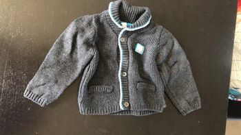 Gillet okaidi 6 mois ourson