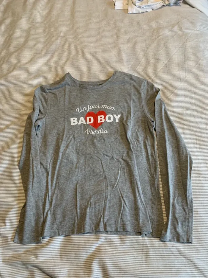 Lot 3 tee-shirts manches longues - photo numéro 2