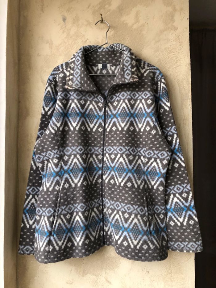 Veste polaire à motifs géométriques Old Navy XL - photo numéro 6