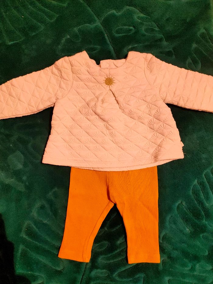 Ensemble fille 3 mois