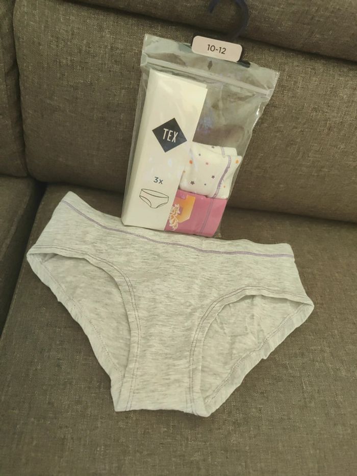 Lot 3 culottes neuves Tex 10/12 ans - photo numéro 3