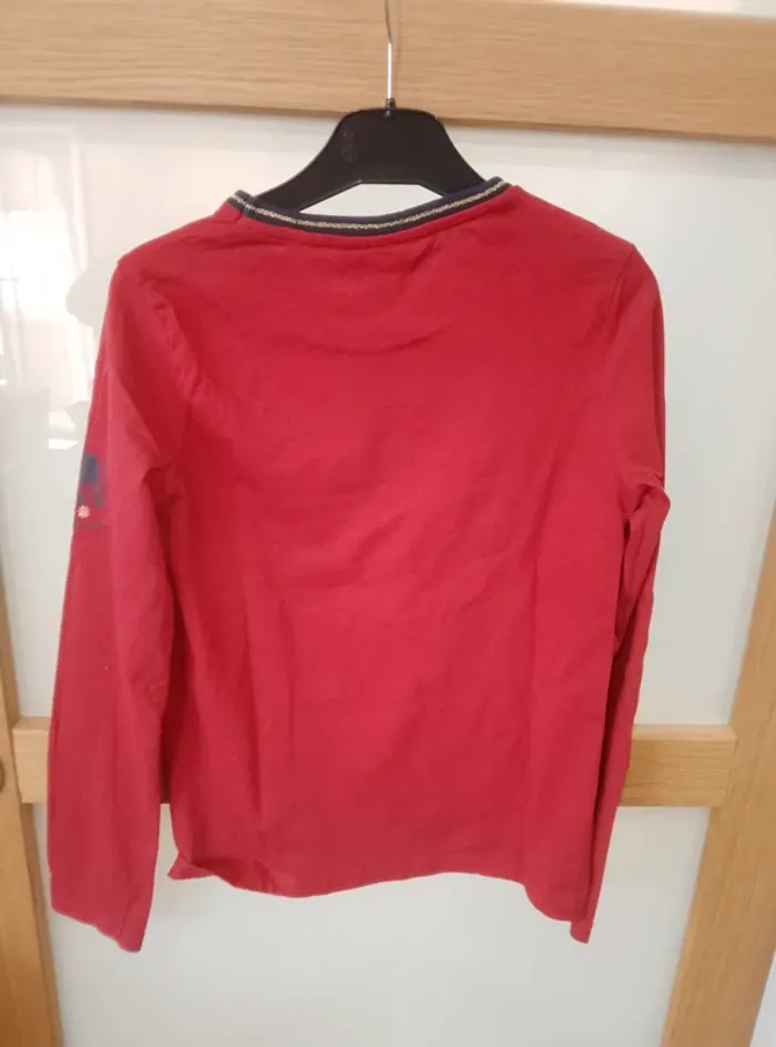 T-shirt manches longues neuf - Sequins - Fille 10 ans - photo numéro 4
