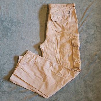 Pantalon Chino Cargo Vintage OlipHil 👖 Taille 48 - Logo Brodé