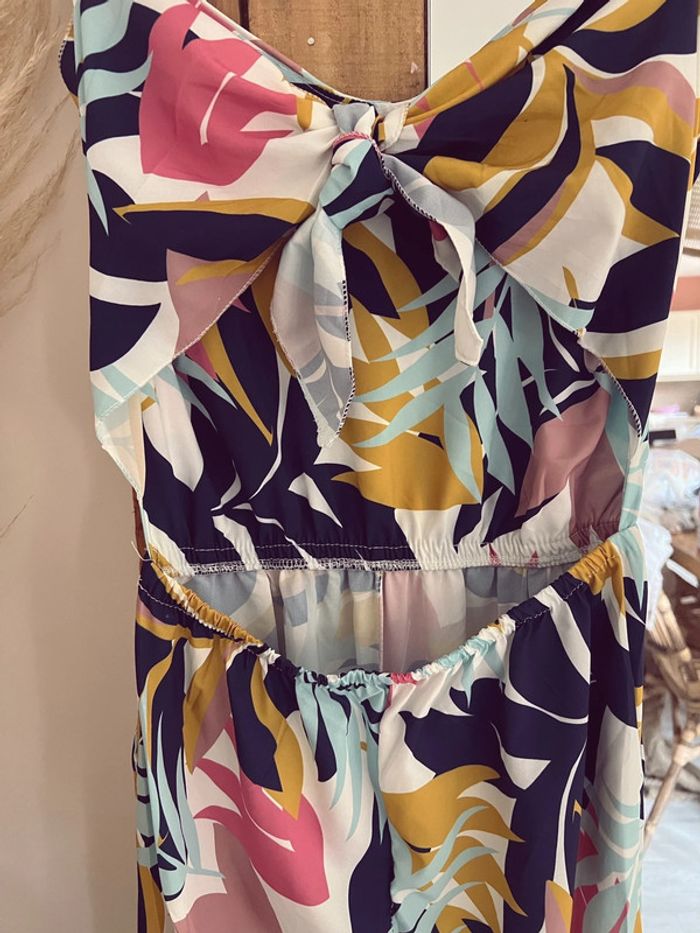 Magnifique combinaison multicolore dos nu - photo numéro 5