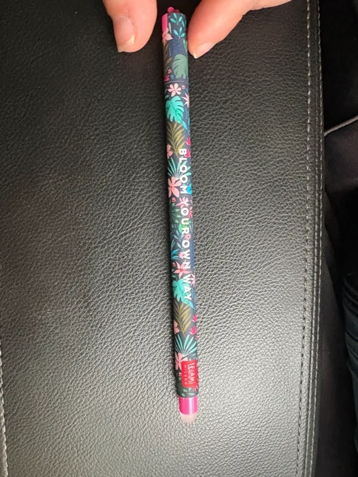 Stylo Legami fleurs