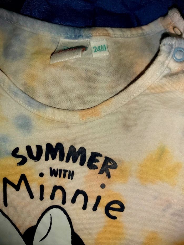 Tee-shirt minnie - photo numéro 3