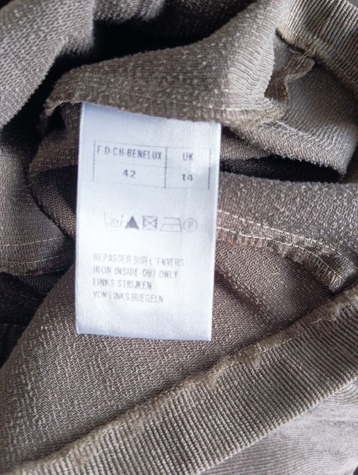 Veste légère en velours Damart Taille 42 en Tbe - photo numéro 5