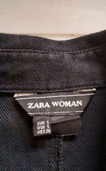 Chemise noire ZARA TBE