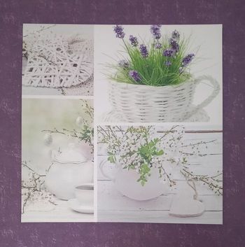 toile "lavande"