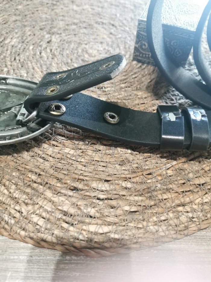 Ceinture de cowboy country tête de cheval - photo numéro 4