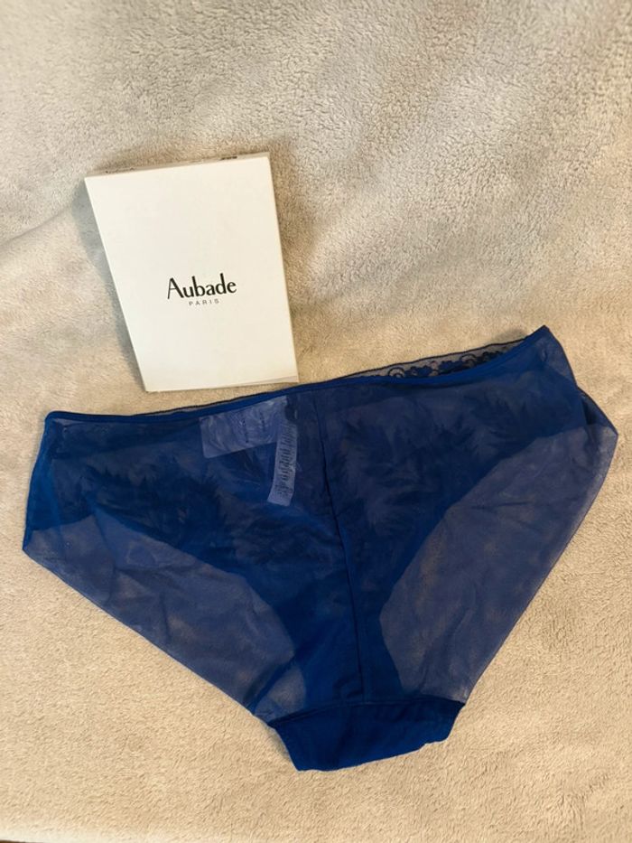 Aubade - Culotte Parenthèse Tropicale, Bleu - Taille 5 - photo numéro 3