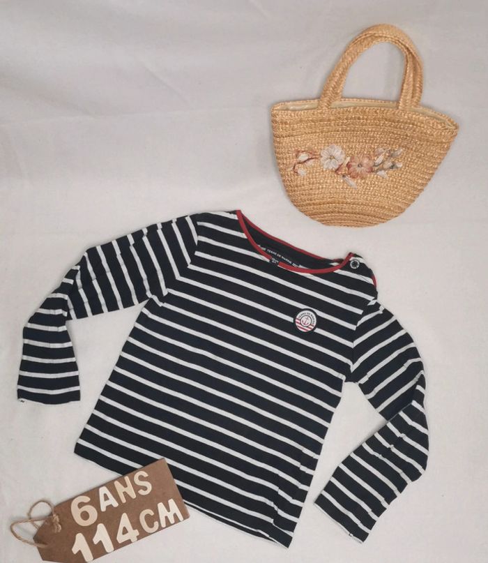 Tee-shirt  👸  terre de marins, 6ans